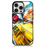 Saitama One Punch Man Anime Case iPhone 16 Pro Max BC1508