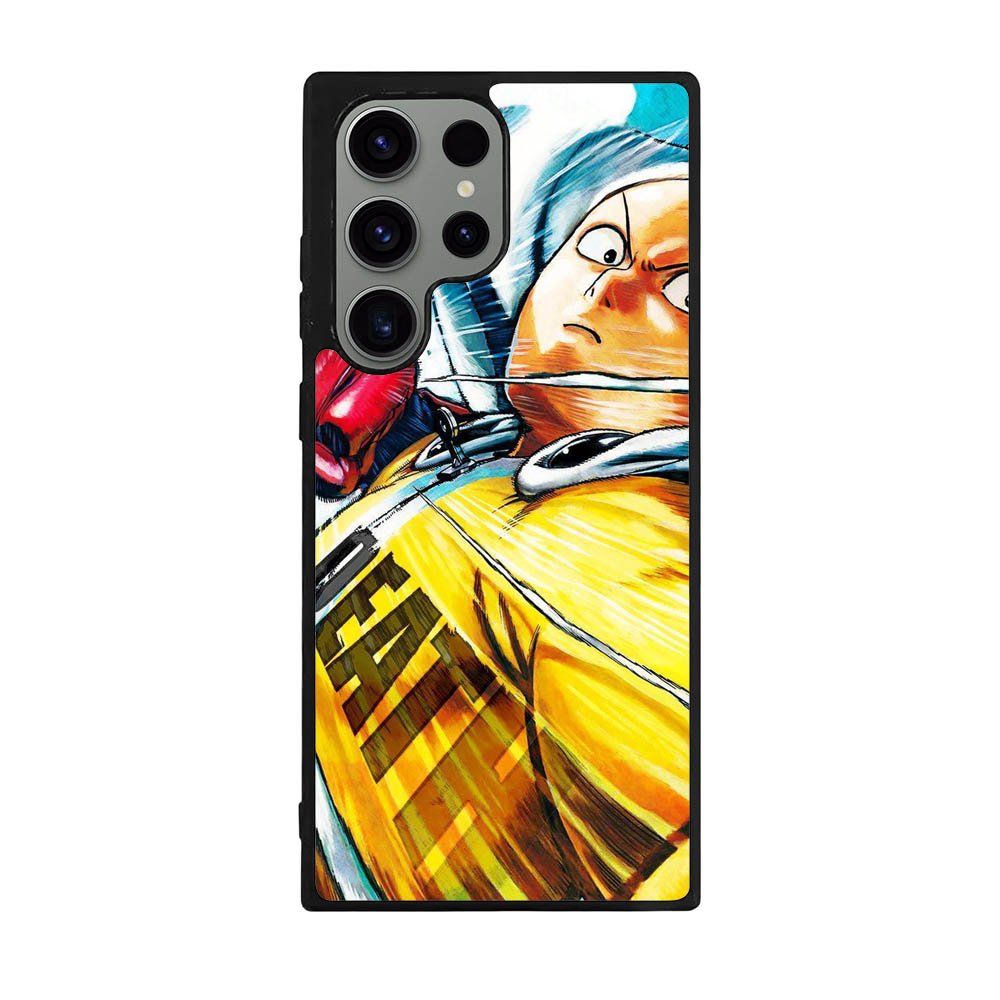 Saitama One Punch Man Anime Case Samsung Galaxy S25 Ultra 5G BC1508