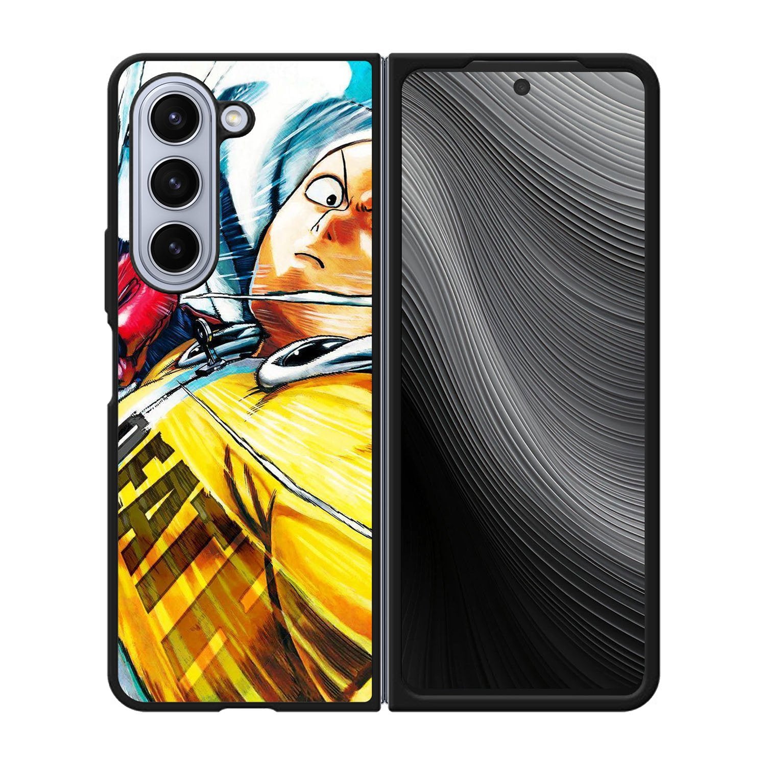 Saitama One Punch Man Anime Case Samsung Galaxy z Fold 5 5G BC1508