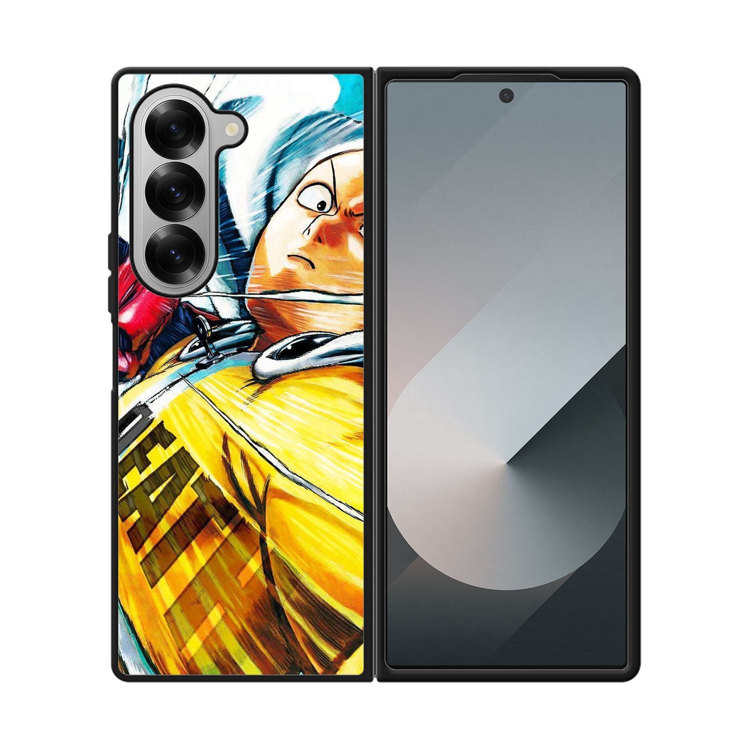 Saitama One Punch Man Anime Case Samsung Galaxy Z Fold 6 5G BC1508