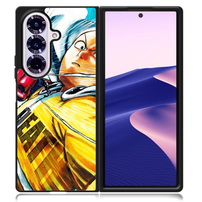 Saitama One Punch Man Anime Samsung Galaxy Z Fold 7 5G Case BC1508