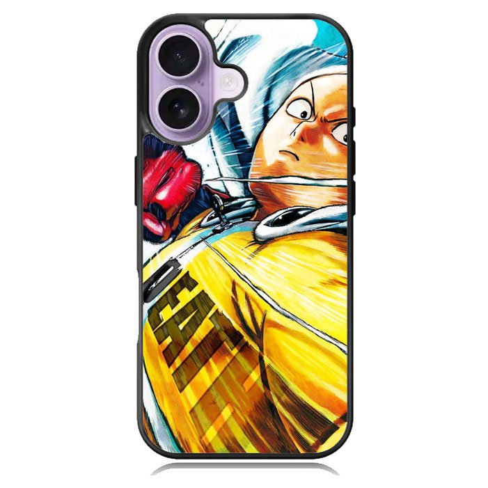 Saitama One Punch Man Anime iPhone 17 Case BC1508