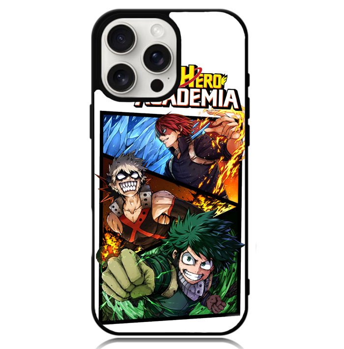 Anime Boku No Hero Academia Case iPhone 16 Pro Max BC1506