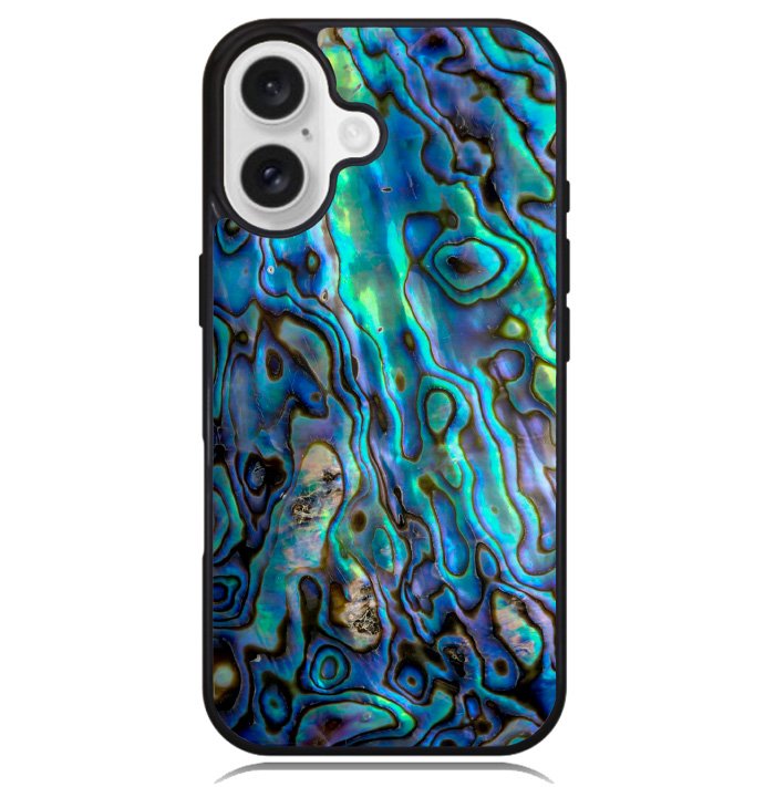 Abalone Shell Holographic Case iPhone 16 BC0964