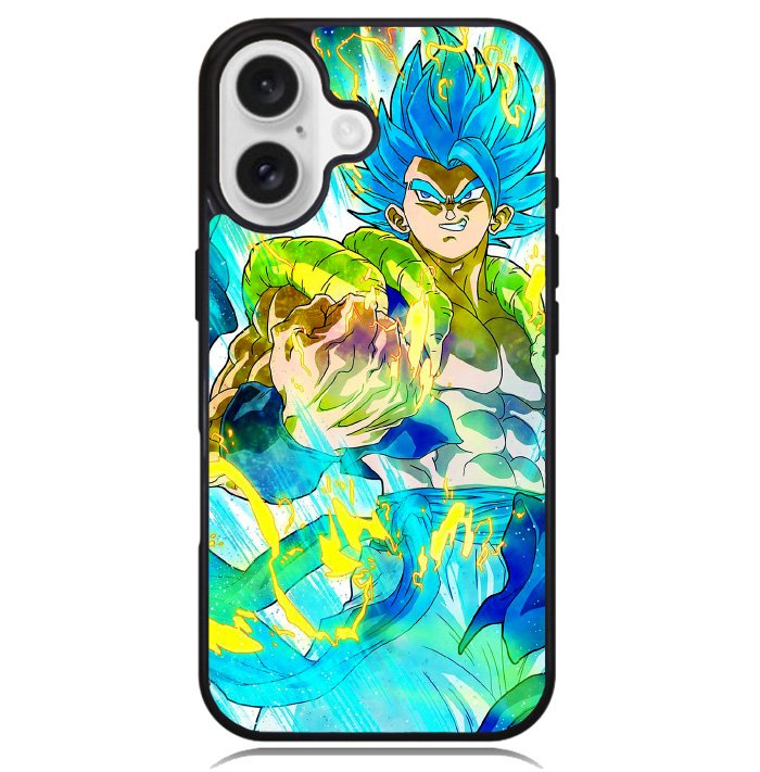Super Saiyan Gogeta Blue Dragon Ball Super Case iPhone 16 BC0966