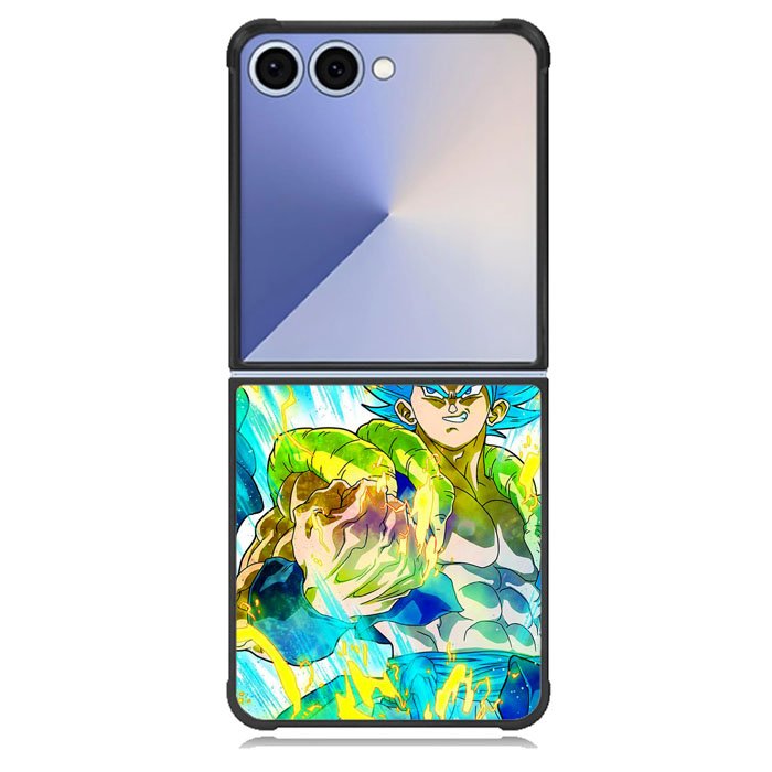 Super Saiyan Gogeta Blue Dragon Ball Super Samsung Galaxy Z Flip 7 Case BC0966