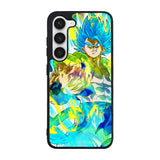 Super Saiyan Gogeta Blue Dragon Ball Super Case Samsung Galaxy S25 5G BC0966