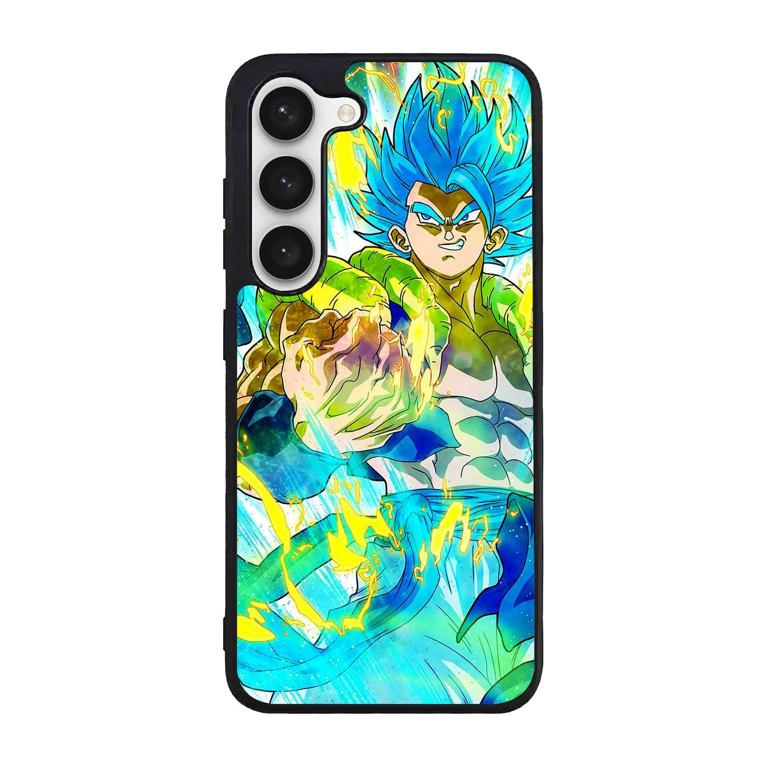 Super Saiyan Gogeta Blue Dragon Ball Super Case Samsung Galaxy S24 FE 5G BC0966