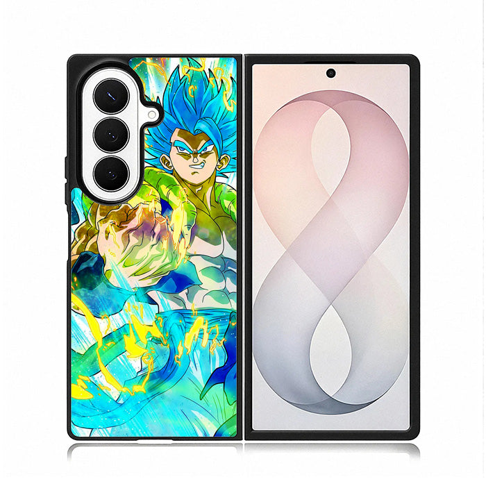 Super Saiyan Gogeta Blue Dragon Ball Super Samsung Galaxy Z Fold 8 Ultra Case BC0966