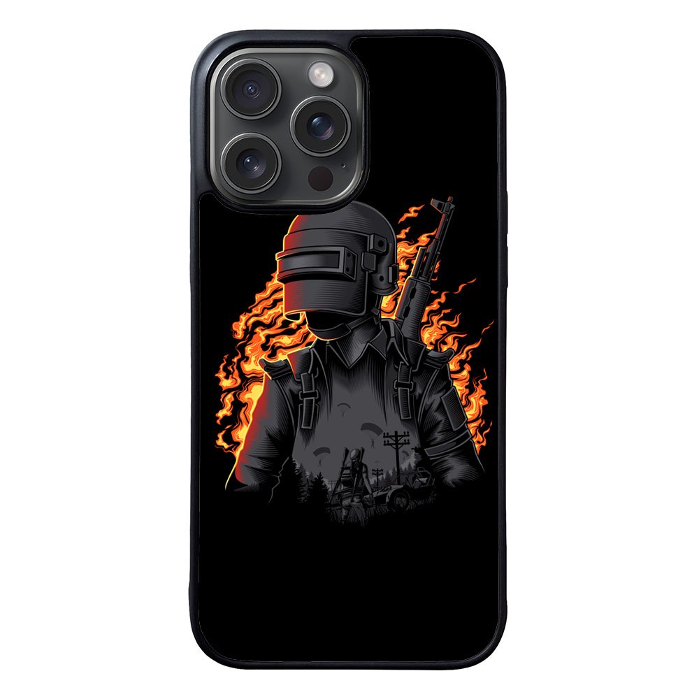 player unknown battlegrounds art PUBG  Case iPhone 15 Pro Max BC0969