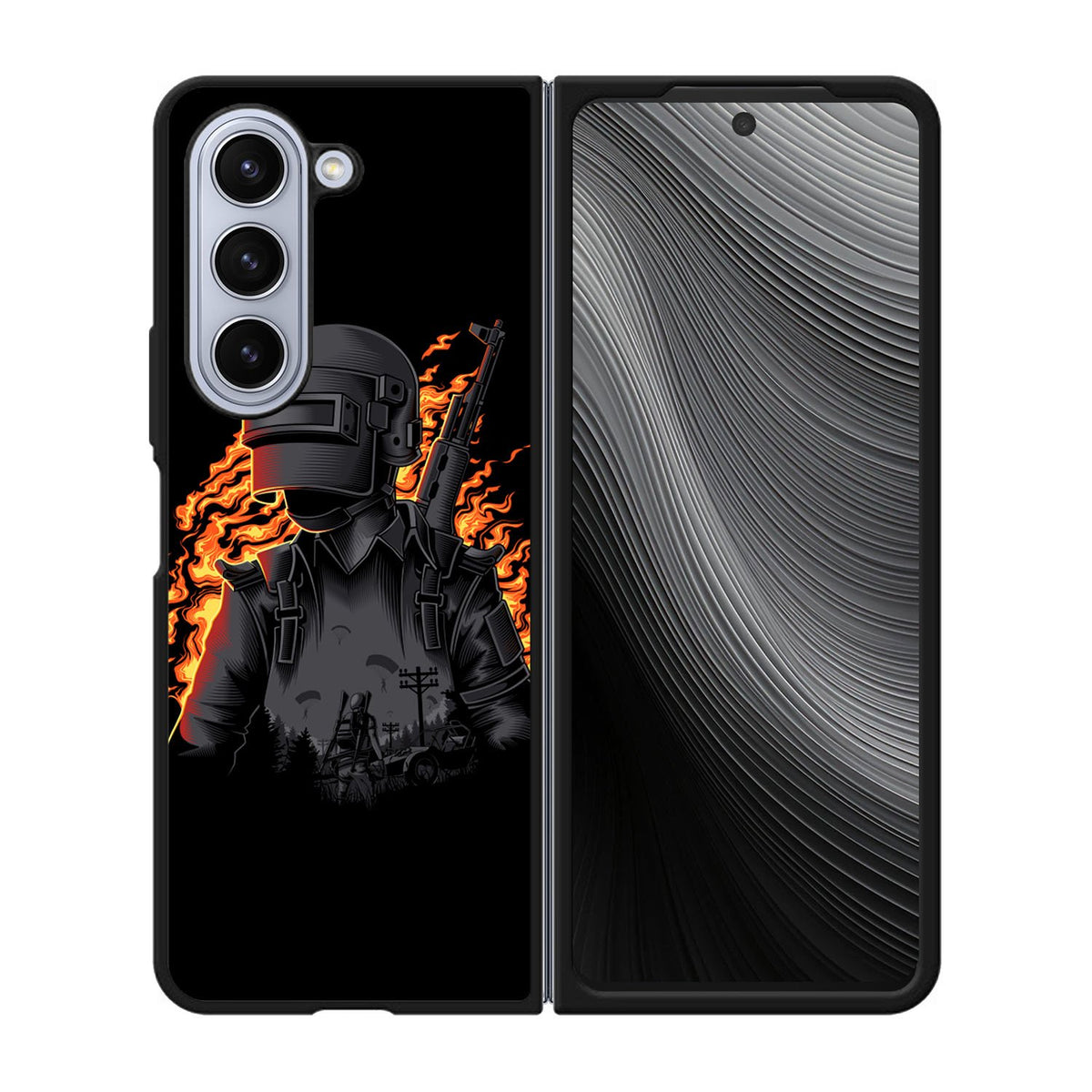 player unknown battlegrounds art PUBG  Case Samsung Galaxy z Fold 5 5G BC0969