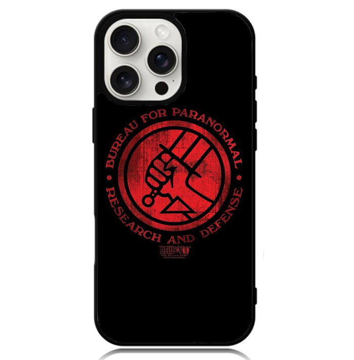 Hellboy logo Case iPhone 16 Pro Max BC0975