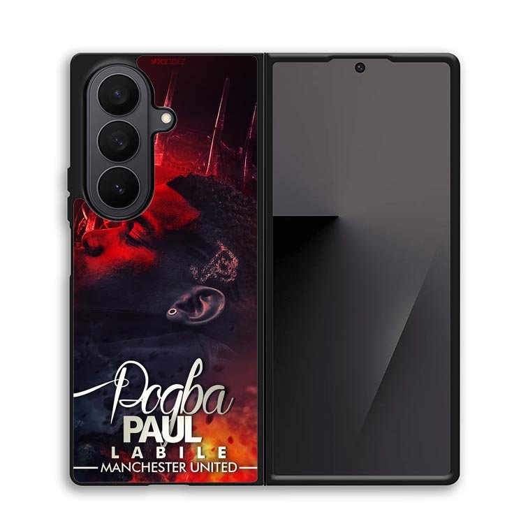Paul Pogba Manchester United Z4267 Samsung Galaxy Z Fold 7 Case
