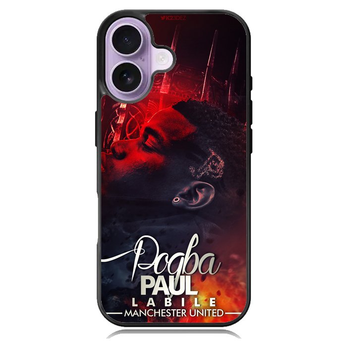 Paul Pogba Manchester United Z4267 iPhone 17 Case