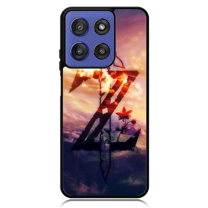 zelda breath of the wild Logo Z4317 Motorola Moto G Stylus 5G 2025 Case