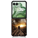 metro exodus Z4320 Motorola Moto Razr+ Plus 2024/2025 Case, Motorola Razr 50 Ultra/50s Ultra Case