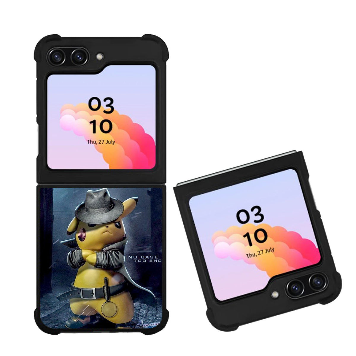 pokemon detective pikachu Case Samsung Galaxy Z Flip 5 5G BC0989