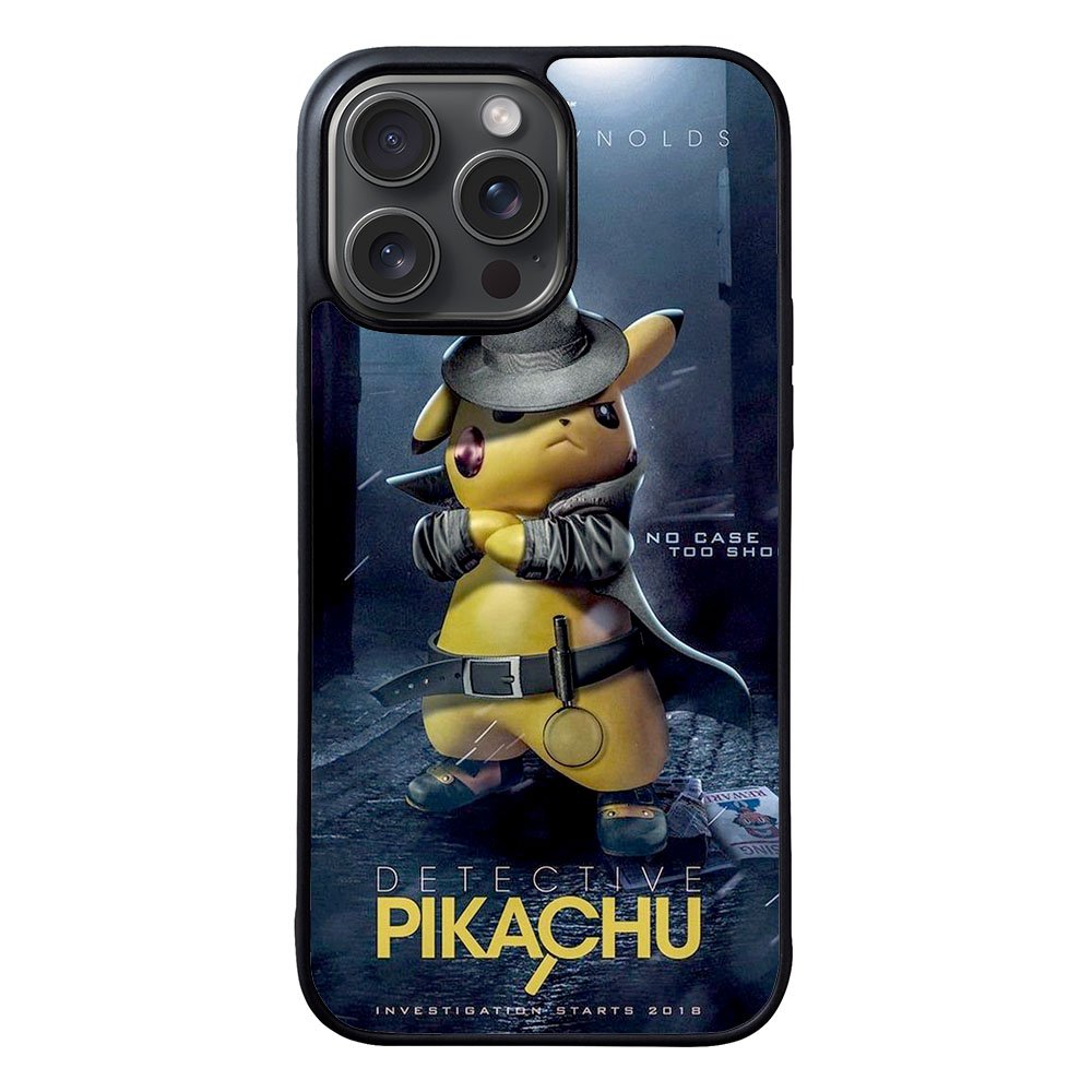 pokemon detective pikachu Case iPhone 15 Pro Max BC0989