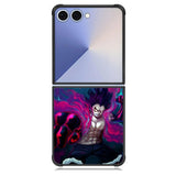 monkey d luffy gear 4 snake man paint Samsung Galaxy Z Flip 7 Case BC0996
