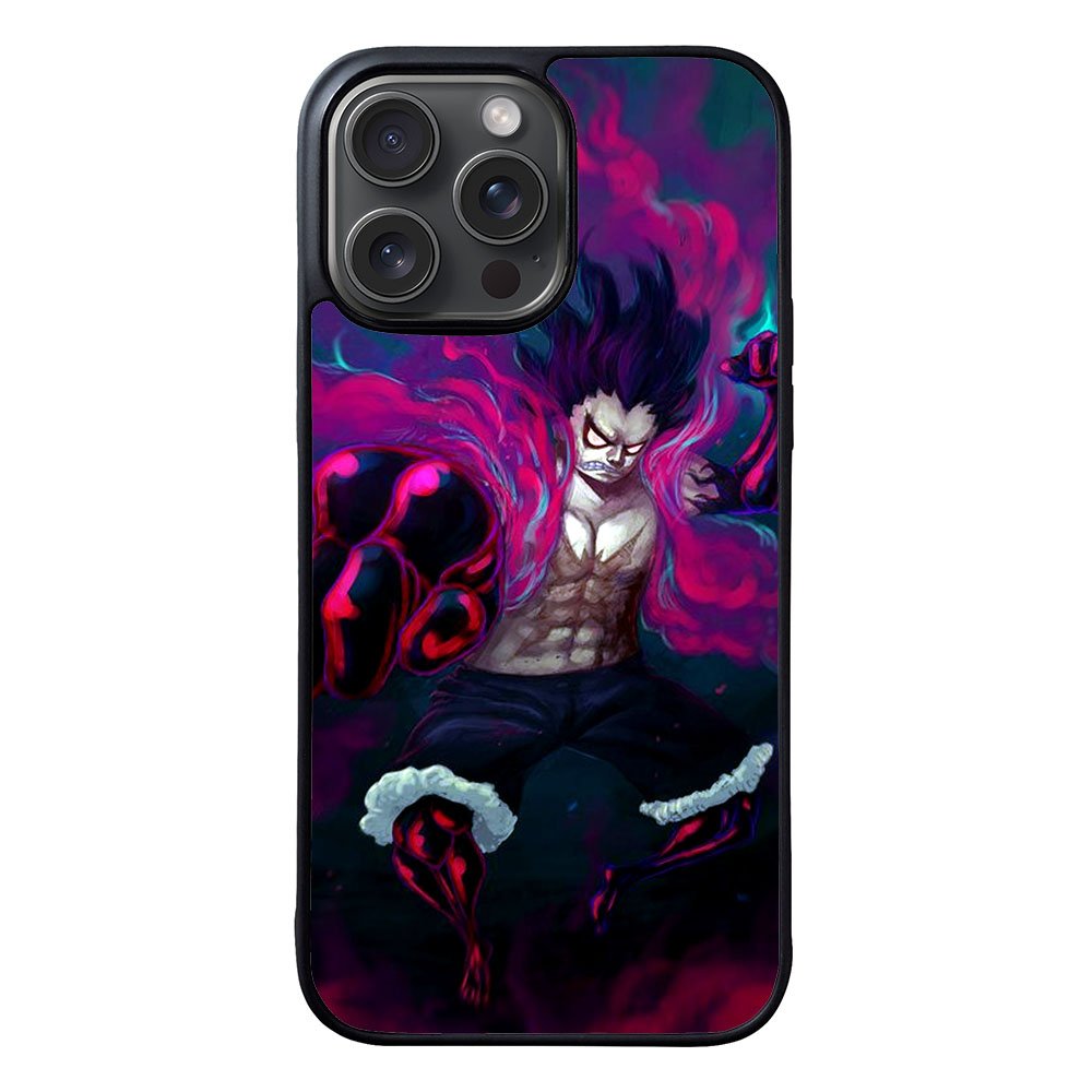 monkey d luffy gear 4 snake man paint Case iPhone 15 Pro BC0996