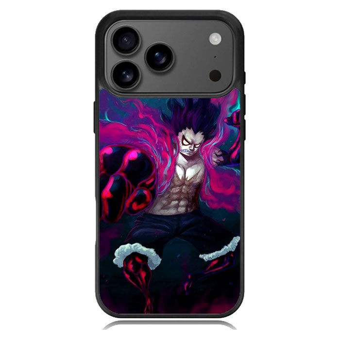 monkey d luffy gear 4 snake man paint iPhone 17 Pro Max Case BC0996