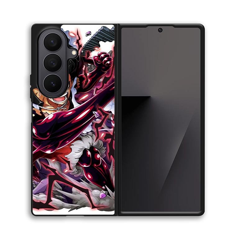 monkey d luffy gear 4 snake man Z4410 Samsung Galaxy Z Fold 7 Case
