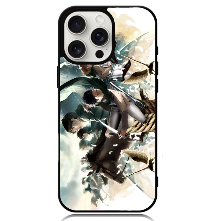 Attack On Titan Season 3 Case iPhone 16 Pro BC0997