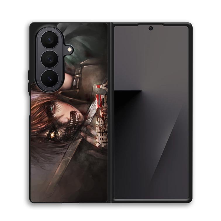 Attack On Titan Season Z4412 Samsung Galaxy Z Fold 7 Case