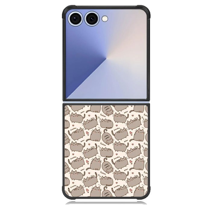 pusheen cat Samsung Galaxy Z Flip 7 Case BC1001