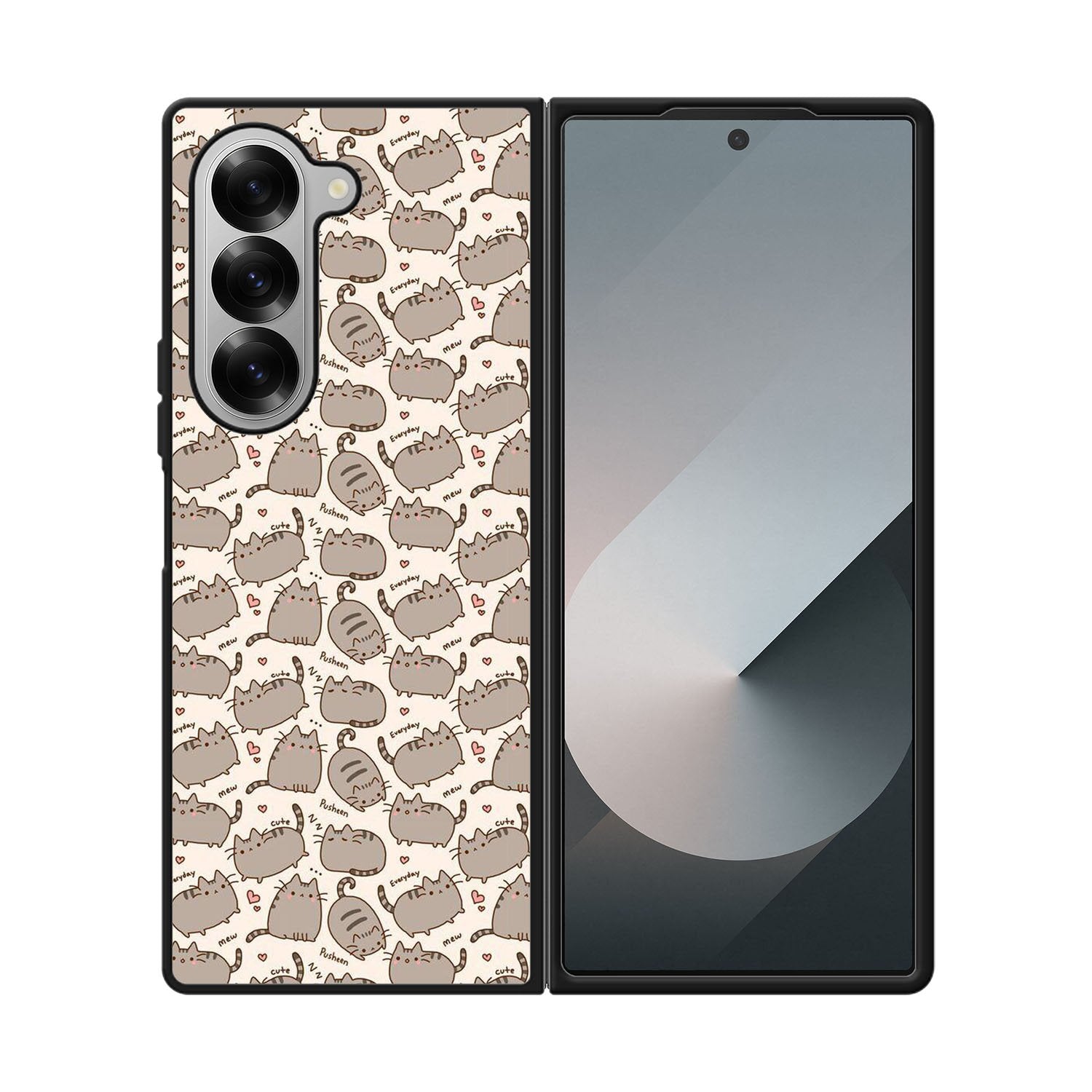 pusheen cat Case Samsung Galaxy Z Fold 6 5G BC1001