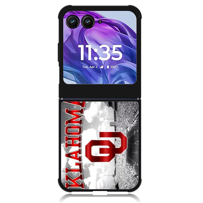 Oklahoma Sooners Motorola Moto Razr 2024 , Moto Razr 50 Case