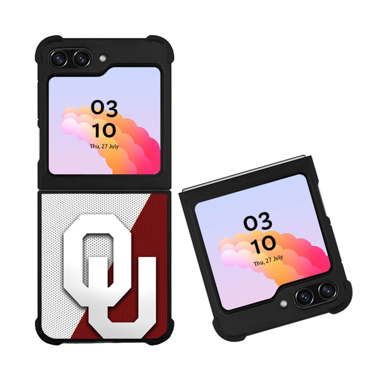 oklahoma sooners logo Case Samsung Galaxy Z Flip 5 5G BC1003