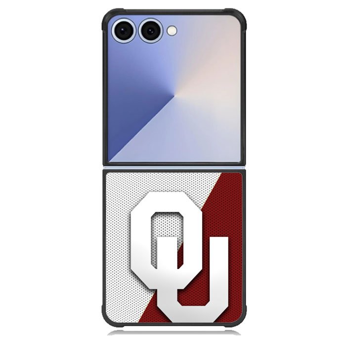 oklahoma sooners logo Samsung Galaxy Z Flip 7 Case BC1003