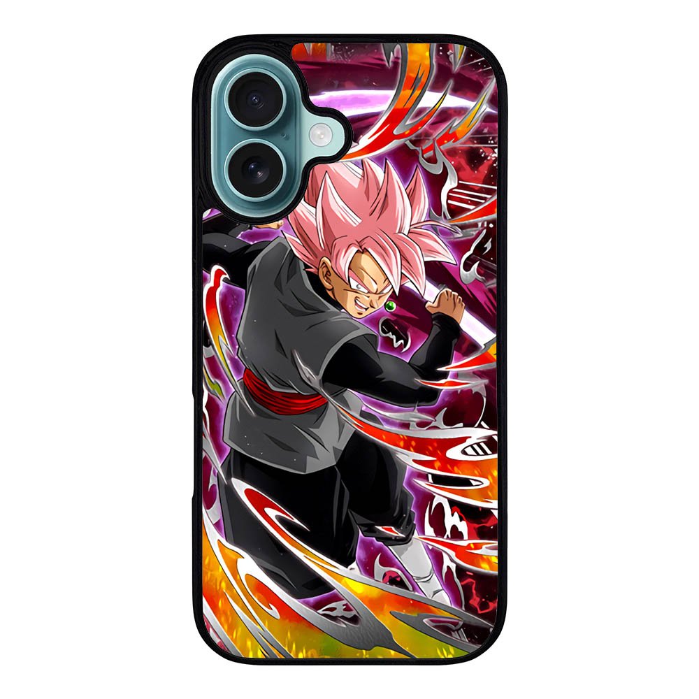 Goku Super saiyan black rose Case iPhone 16 Plus BC1005