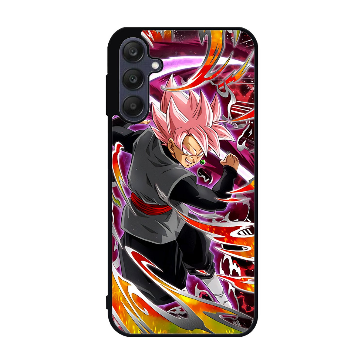 Goku Super saiyan black rose Samsung Galaxy A25 5G Case BC1005