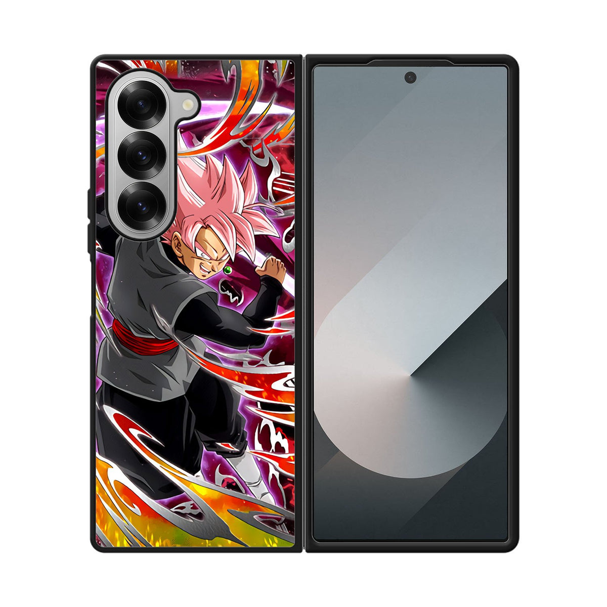 Goku Super saiyan black rose Case Samsung Galaxy Z Fold 6 5G BC1005
