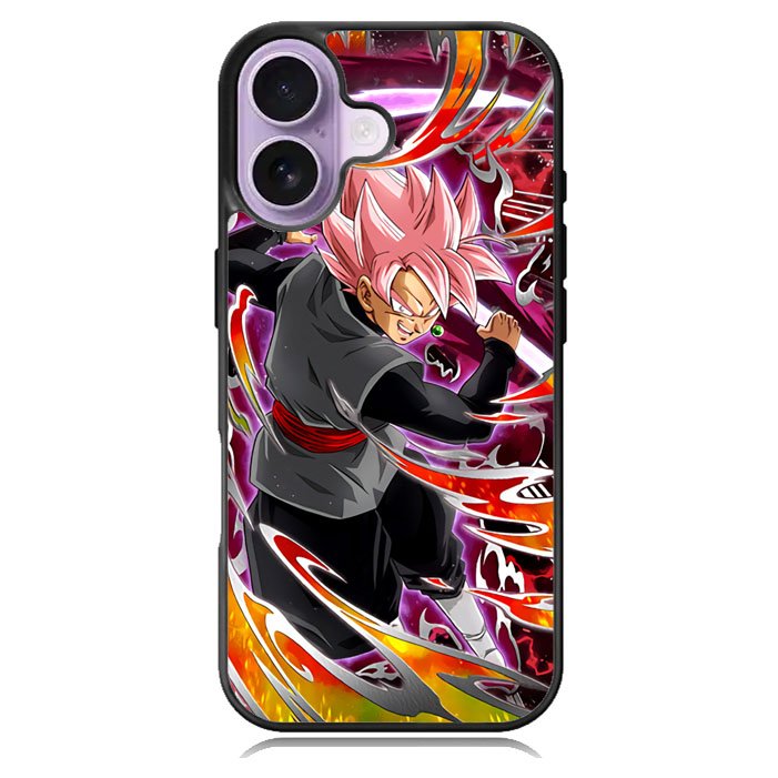Goku Super saiyan black rose iPhone 17 Case BC1005
