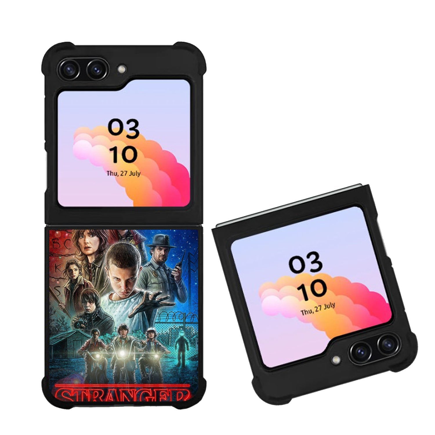 stranger things season 3 Case Samsung Galaxy Z Flip 5 5G BC1011