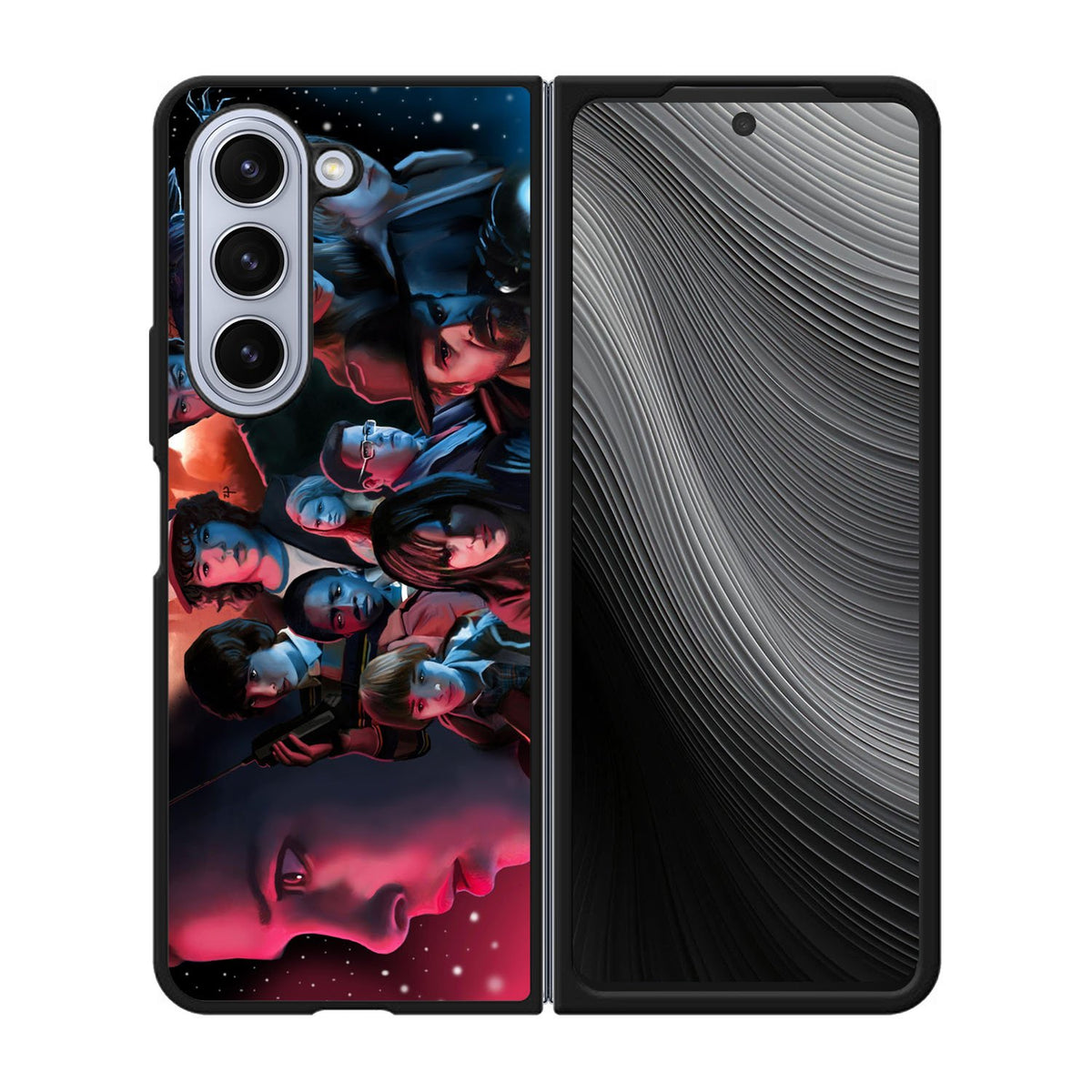 stranger things season 3 Case Samsung Galaxy z Fold 5 5G BC1012
