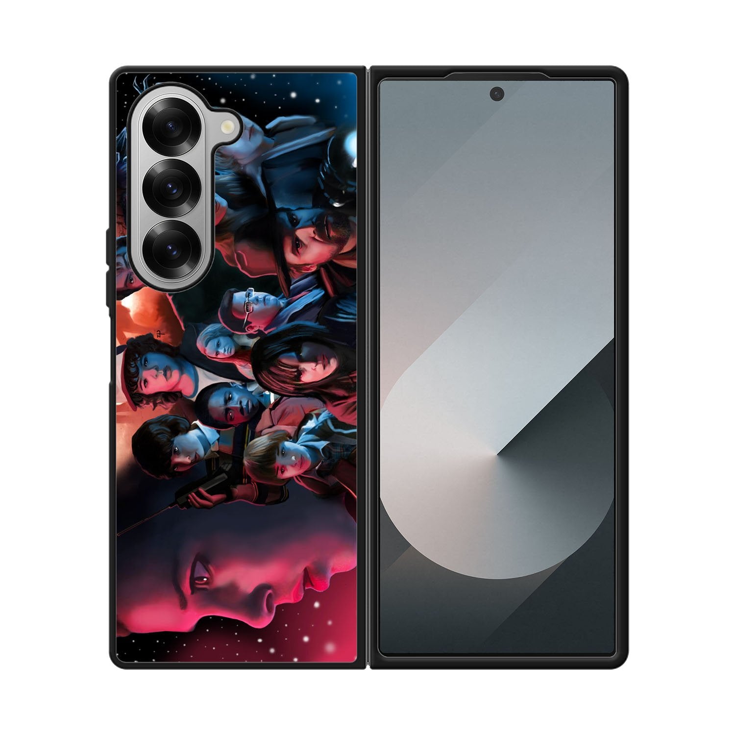 stranger things season 3 Case Samsung Galaxy Z Fold 6 5G BC1012