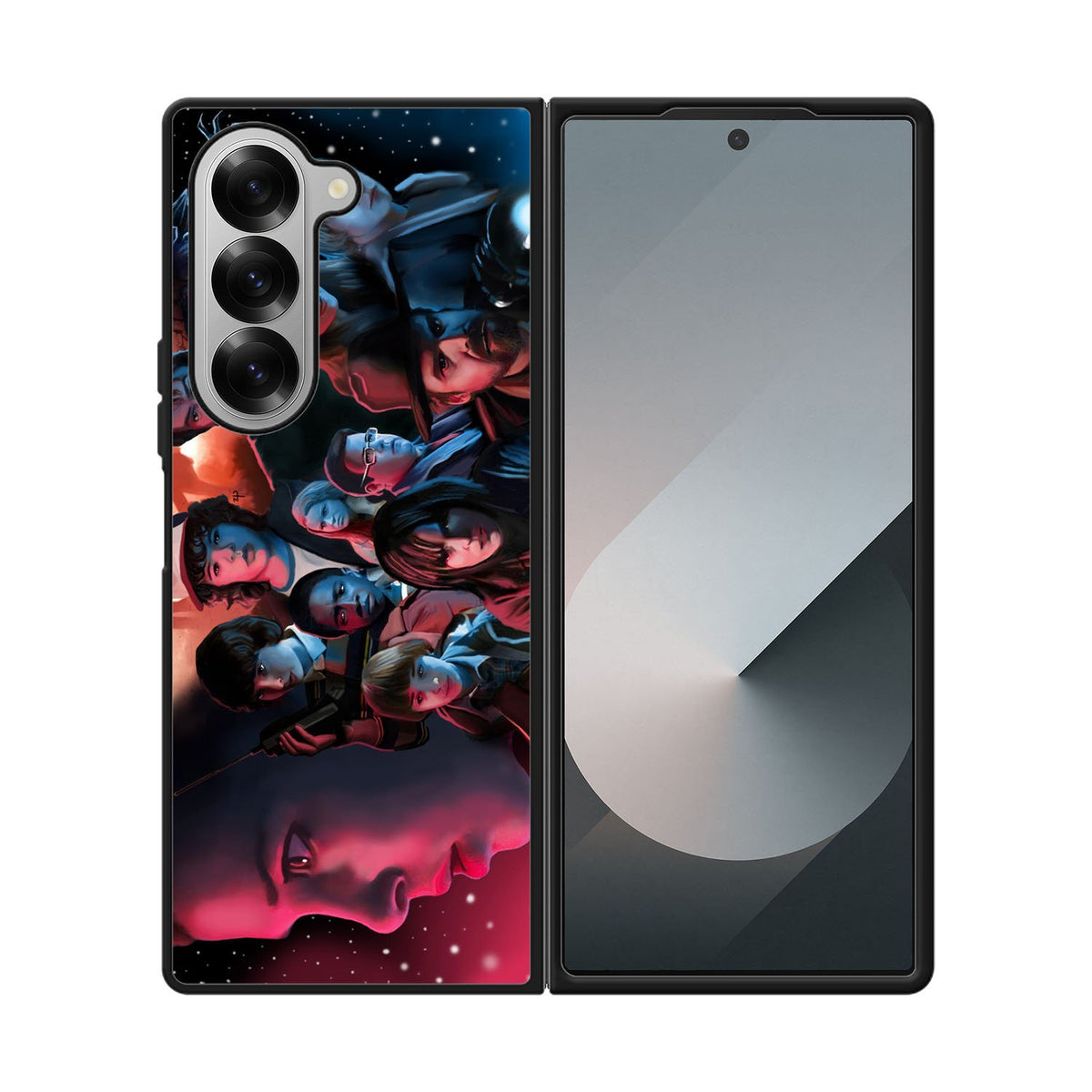 stranger things season 3 Case Samsung Galaxy Z Fold 6 5G BC1012