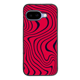 Pewdiepie red and black wavy Google Pixel 10A Case BC1021