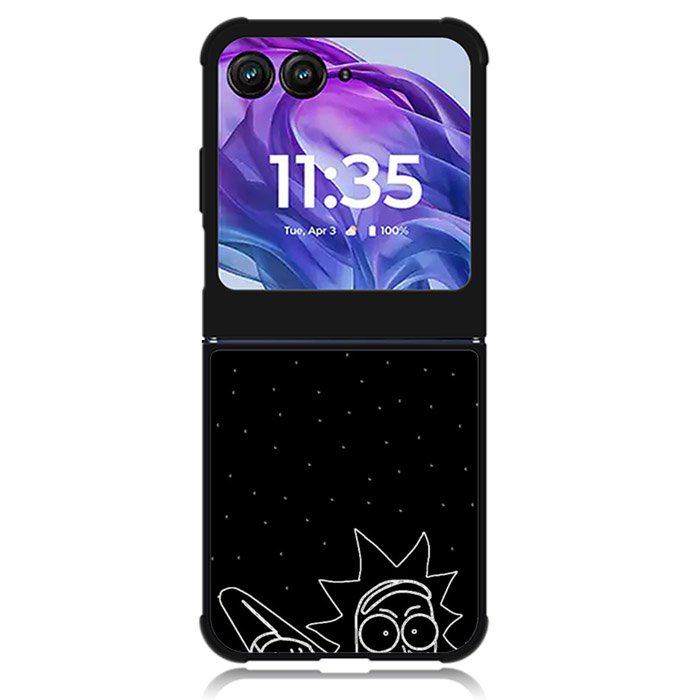 Rick And Morty Art Motorola Moto Razr 2024 , Moto Razr 50 Case