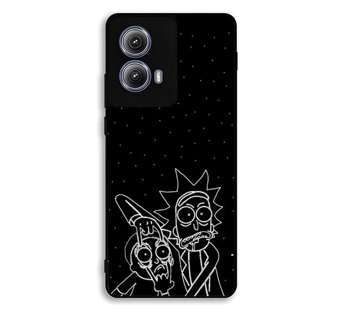 Rick And Morty Art Motorola Moto Edge 2024 Case FE1076