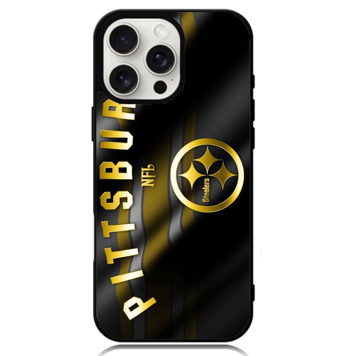 Flag Pittsburgh Steelers Case iPhone 16 Pro Max BC1023