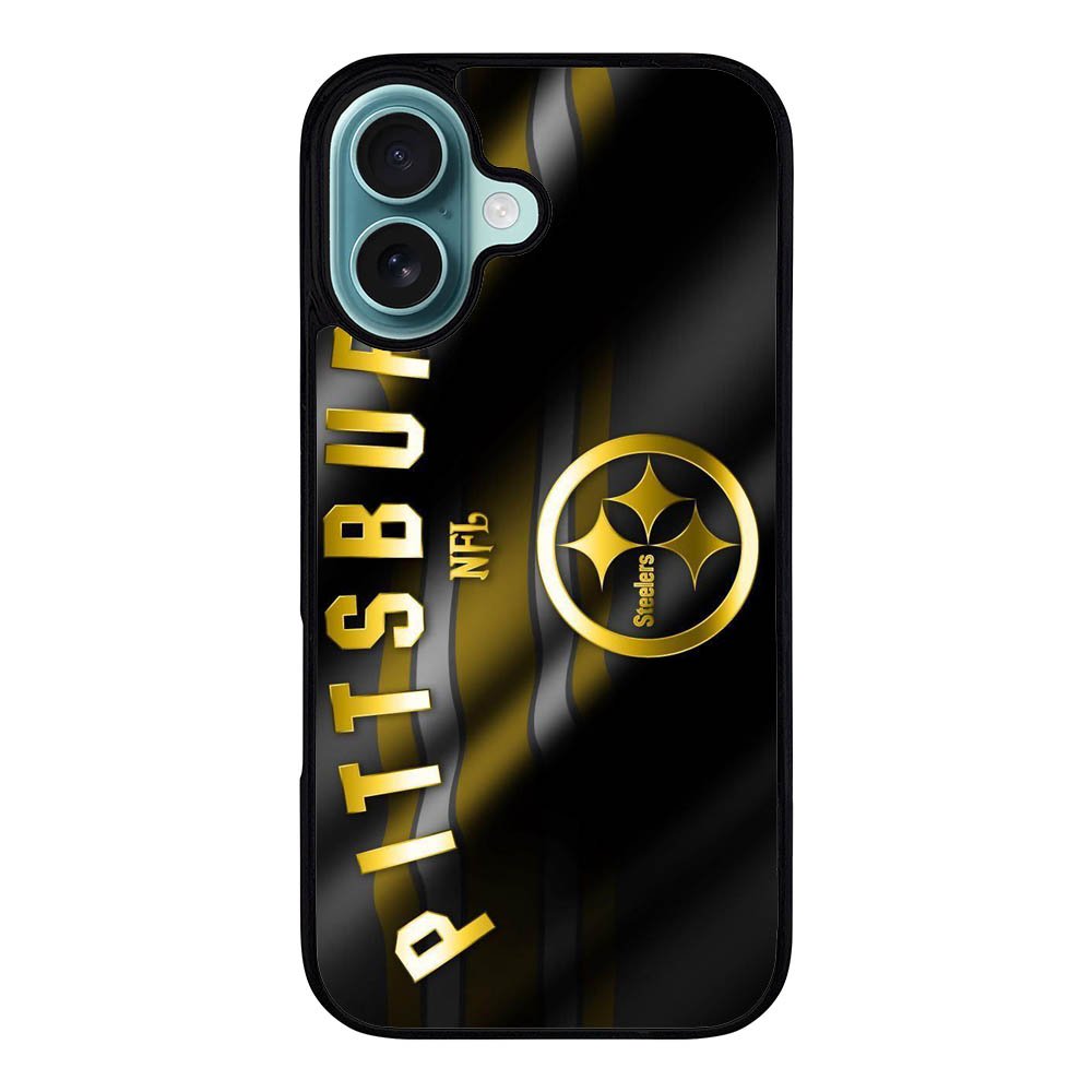 Flag Pittsburgh Steelers Case iPhone 16 Plus BC1023