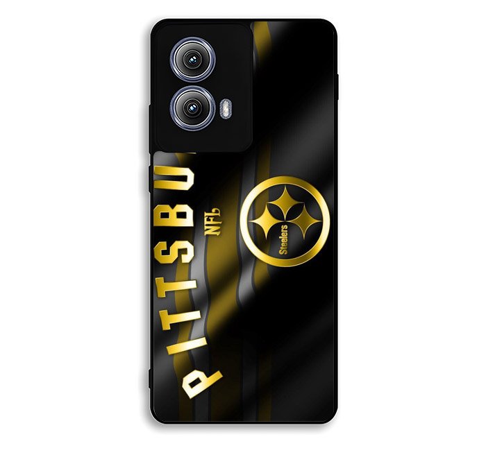 Flag Pittsburgh Steelers Motorola Moto Edge 2024 Case BC1023