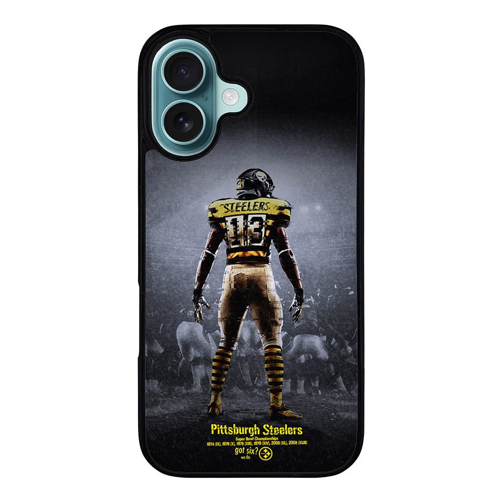 Pittsburgh Steelers Case iPhone 16 Plus BC1024