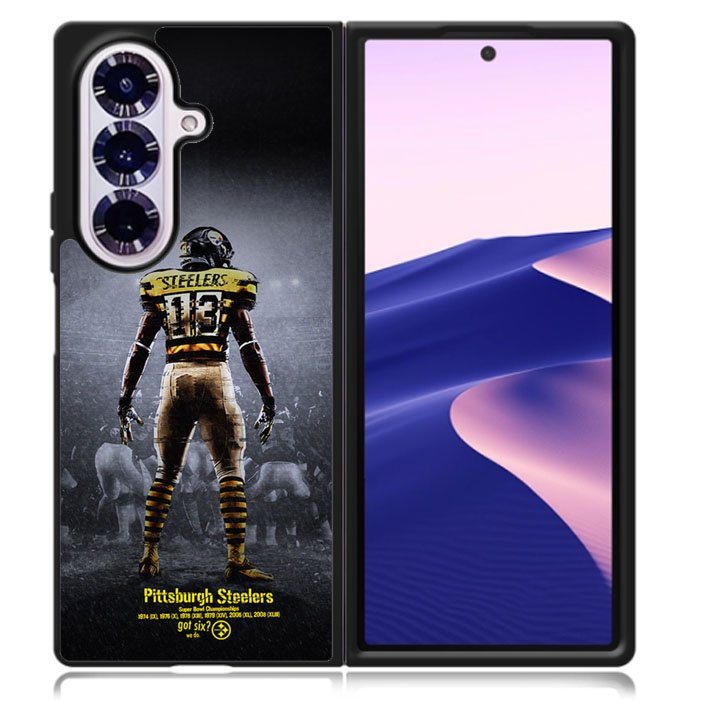 Pittsburgh Steelers Samsung Galaxy Z Fold 7 5G Case BC1024