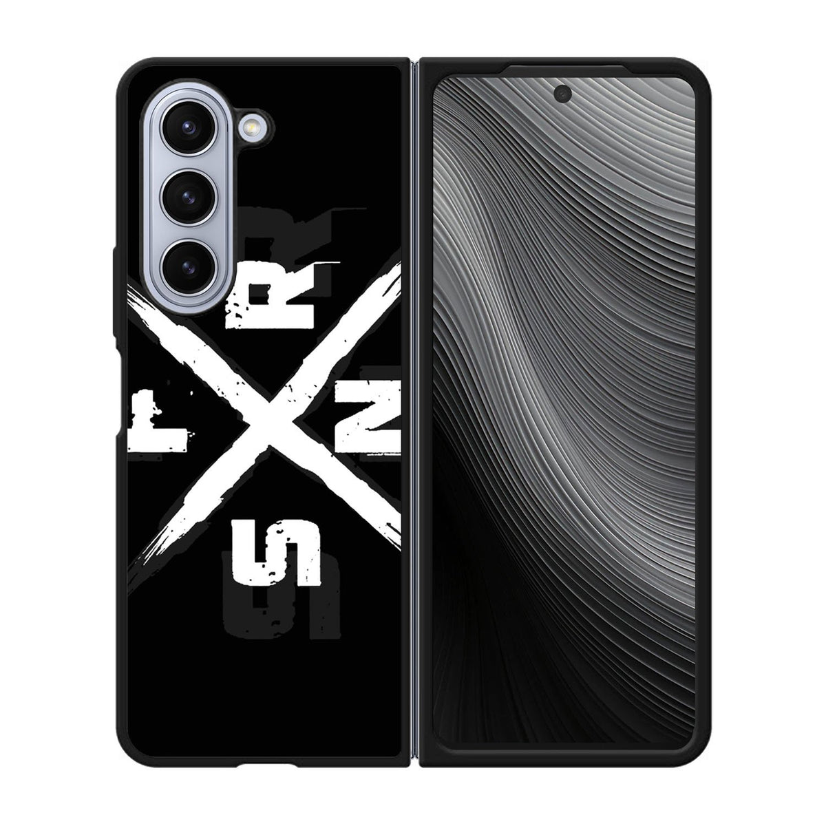 WWE Seth Rollins SFNR Logo Case Samsung Galaxy z Fold 5 5G BC1026